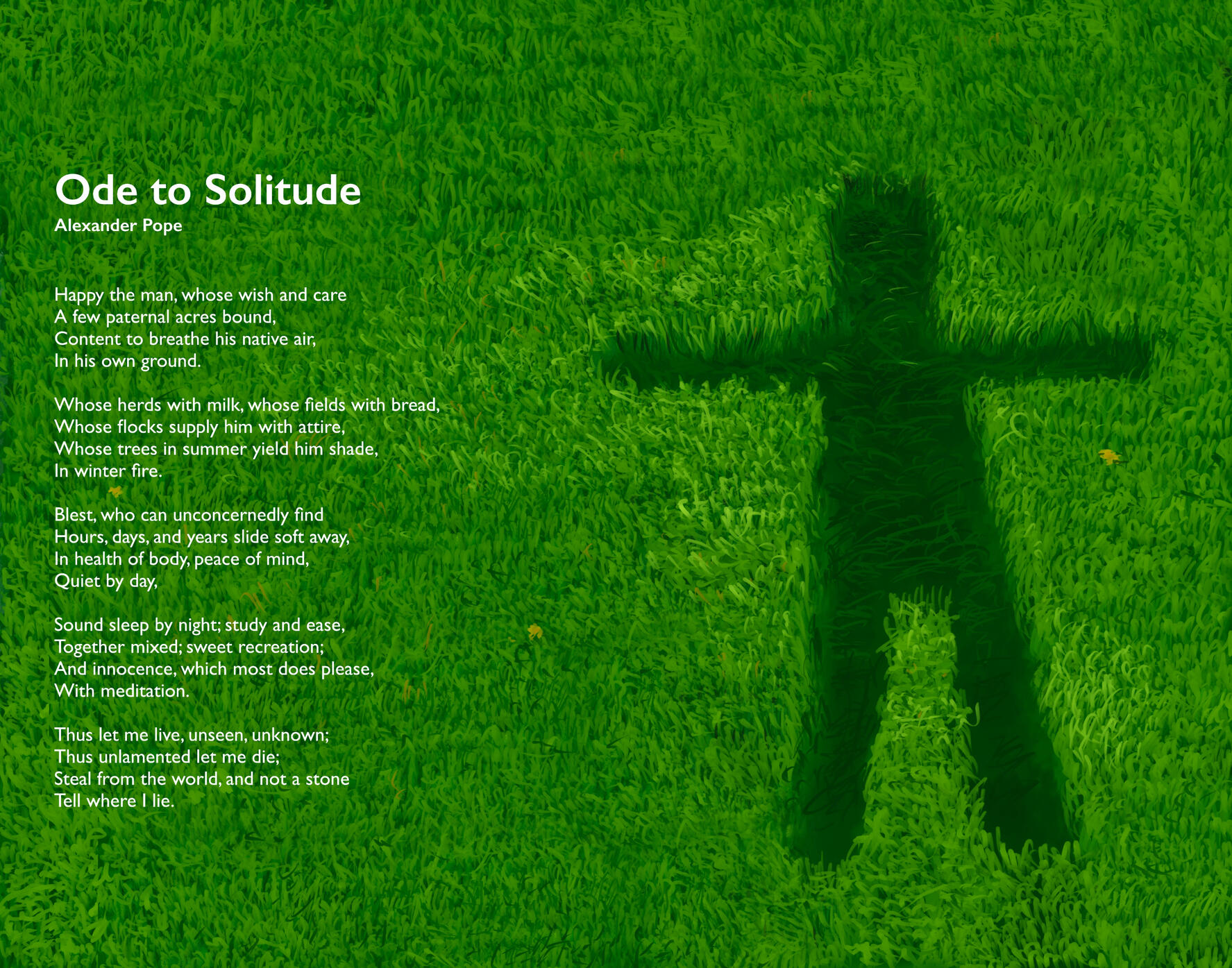 Ode to Solitude